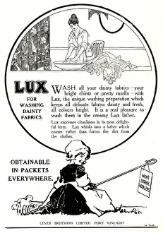 Woollens: Lever Brothers Lux Advertisement