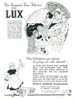 Silks: Lever Brothers Lux Advertisement