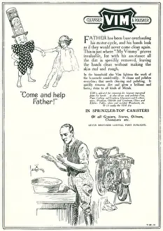 Polisher: Lever Brothers Vim Advertisement
