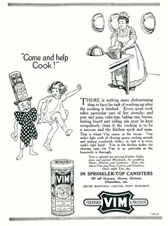 Alluding: Lever Brothers Vim Advertisement