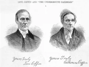 Levi: LEVI COFFIN AND WIFE
