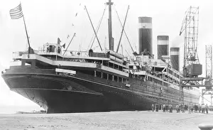 Bremen: Leviathan in Bremerhaven, 1932