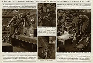 Levitation: Levitation in Sunderland flying boat by G. H. Davis