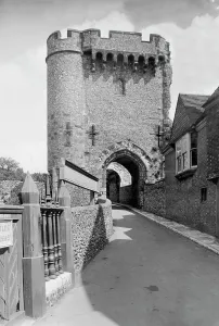 Barbican: Lewes, Castle, the Barbican 1921