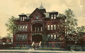 Conn: Lewis Avenue School. Meriden