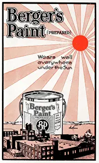 Overwhelming: Lewis Berger & Sons Advertisement