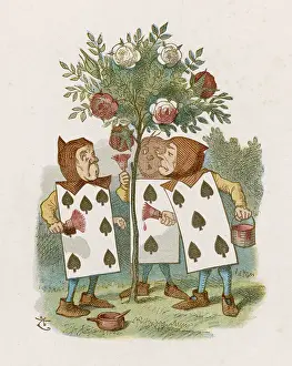 Gardeners: Lewis Carroll - Alice and Gardener