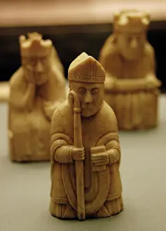 Isles: The Lewis Chessmen. Detail