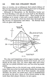 Silchester: Ley lines: Silchester