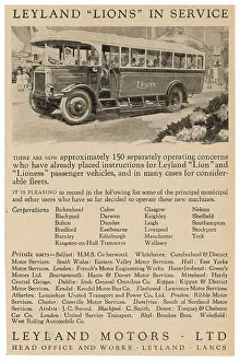 Leyland: LEYLAND LION MOTOR BUS
