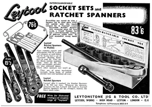 Socket: Leytonstone Jig & Tool.Leytool Spanners & Socket Sets