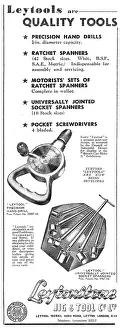Leytool: Leytool Engineers Hand Tools 1947 Advert
