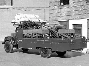 Deflated: LFB-AFS Commer transportable water unit (back)