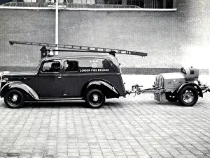 Fordson: LFB wartime emergency appliance and trailer pump, WW2