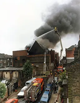 Woolworths: LFCDA-LFB Woolworths fire, Crystal Palace SE19