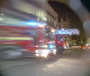 Turnout: LFDCA-LFB Clapham fire station turnout