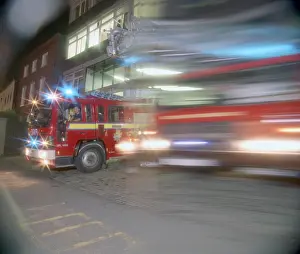 Turnout: LFDCA-LFB Clapham fire station turnout