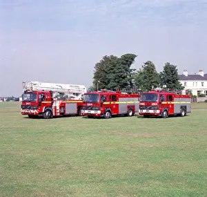 Snorkel: LFDCA-LFB three Greenwich fire station appliances