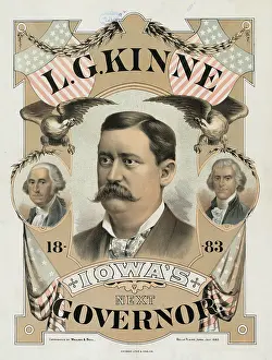 C1883: L.G. Kinne Iowa's next governor