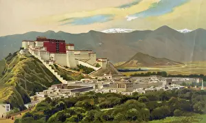 Lama: Lhasa, Tibet - China
