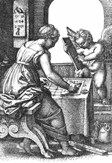 Personify: Liberal Arts, Personification of Arithmetic