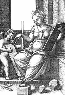 Personify: Liberal Arts, Personification of Geometry