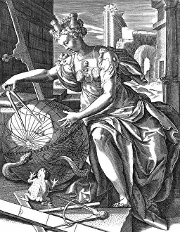 Personify: Liberal Arts, Personification of Geometry