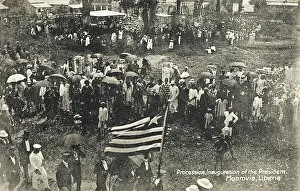 Liberian: Liberia, Procession for the inauguration of the President