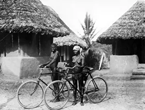 Liberia: Liberians with bicycles