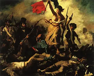 Liberte: Liberte devant le peuple, by Delacroix