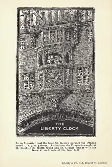 Kingly: Liberty & Co clock, London