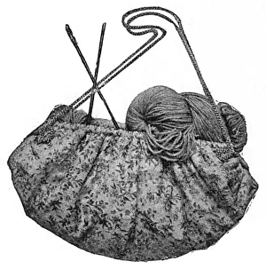 Shantung: Liberty knitting bag, WW1