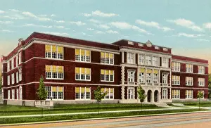 Kans: Liberty Memorial High School. Lawrence