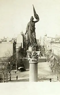Uruguayan: Liberty Statue - Plaza Cagancha, Montevideo, Uruguay