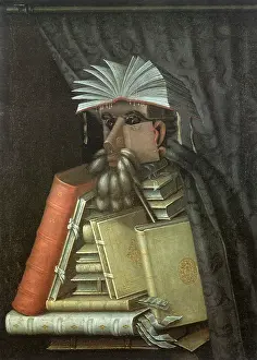 1566: The Librarian, by Arcimboldi
