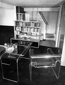 Breuer: A library in Bauhaus style, 1930