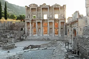 Humidity: Library of Celsus, built 110-135 AD under Consul