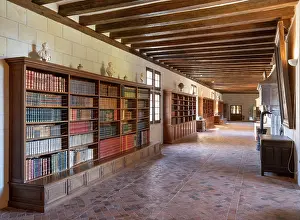 Bourre: Library, Chateau du Plessis-Bourre, Ecuille