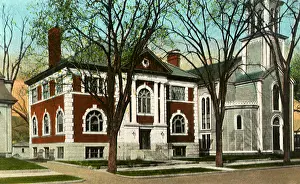 Strafford: Library and Church. Rochester