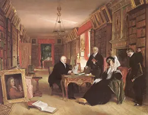 Whig: In the Library at Holland House