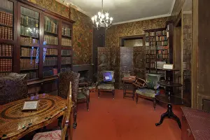 Malahide: Library, Malahide Castle, County Dublin, Ireland