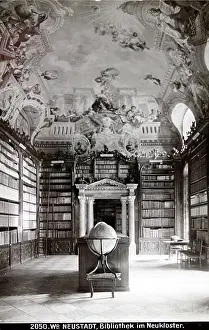 Abbeys: Library of the Neukloster monastery