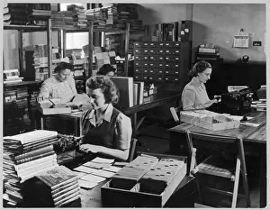 Cabinets: LIBRARY OFFICE 1947