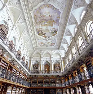 Premonstratensian: Library in Tepla