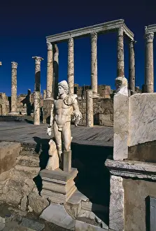 Lybia: Libya. Leptis Magna. Archaeology
