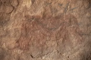 Desertifications: Libya. Tadrart Acacus. Archaeology