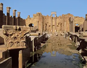 Severus: LIBYA. TRIPOLI. Leptis Magna. Severus Basilica