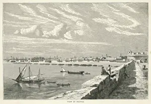 Phoenician: LIBYA/TRIPOLI PORT 1877