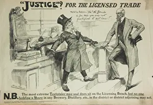 Restrictions: Licensing Bill cartoon 1908