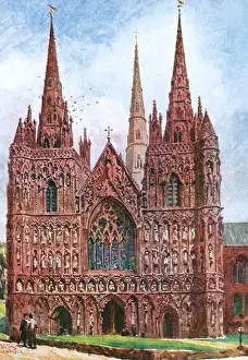 Lichfield: LICHFIELD CATHEDRAL 1905